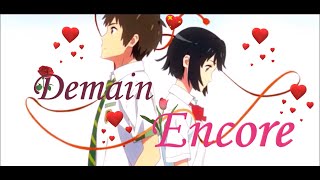 [AMV] Nightcore - Demain Encore ( Ehla ) ~ ( French lyrics)