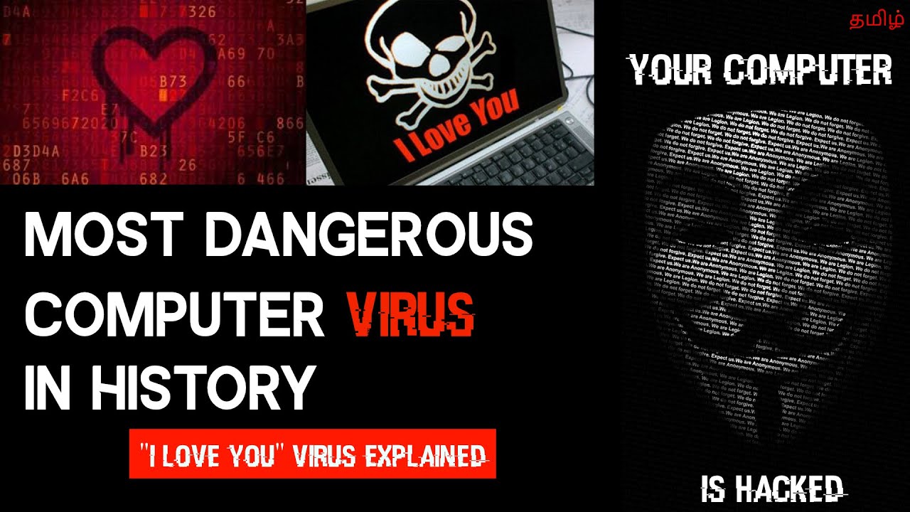 World's Most Dangerous Computer Virus In History | I Love You Virus ...
