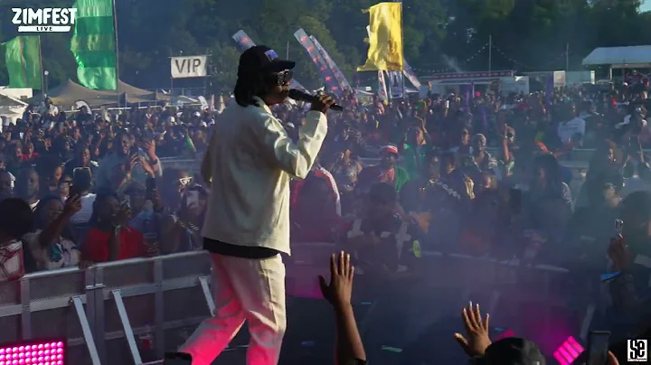 Tocky Vibes - Mainini remix | ZIMFEST Live 2023 | Official Video