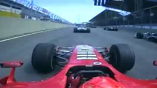 Michael Schumacher Onboard Race Start | Brazilian GP 2006