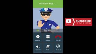 Fake police call for kids