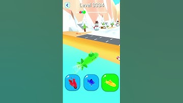 Shape shifting2 game level #3334     hyper casual game #shapeshifting  #gameplay #gaming #shortvideo