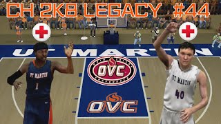 Battling Injuries as UTM Begins League Play - College Hoops 2K8 Legacy (Part 44/S6)