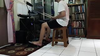 Stand here alone - hilang harapan drum cover yamaha dtx 400.