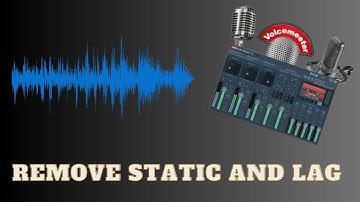 How to quickly remove static and lag in Voicemeeter Banana