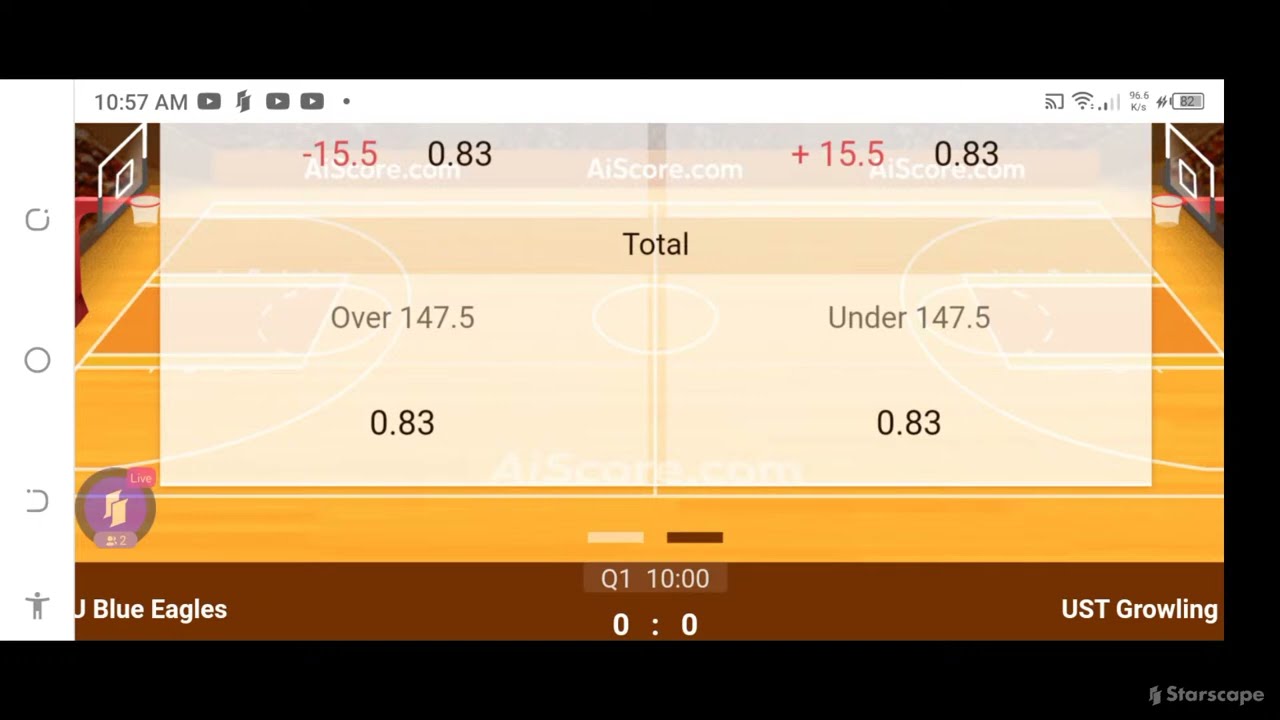 ATENEO BLUE EAGLES vs UST GROWLING TIGERS Live Scoreboard 2022 UAAP SEASON 85 Mens Basketball