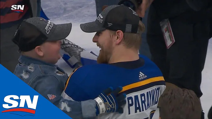Laila Anderson, Colton Parayko Celebrate Winning The Stanley Cup For Blues