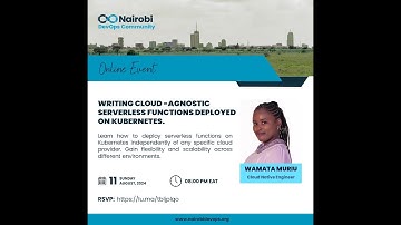 Writing Cloud-Agnostic Serverless Functions Deployed On Kubernetes by Wamata Muriu