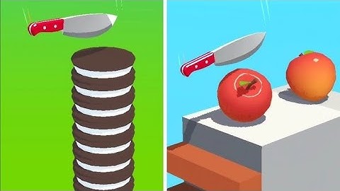 Slice It All!_All Level Gameplay ASMR Slicing Video Very Satisfying and Relaxing Gameplay 