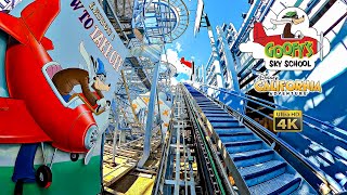 Goofy's Sky School On Ride 4K POV Disney California Adventure 2024 02 08