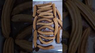 Churros azucarados ❤️☺️ No olvides suscribirte #churros #bred #facil #panaderia #cake