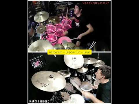 Dream On -Aerosmith (Drum Cover) Casey Cooper x Marcos Izidoro