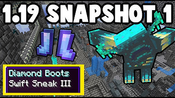 NEW Ench and Warden City are here! 1.19 Snapshot 1 Review