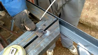 How to make and weld an iron door from square pipes size 30×50