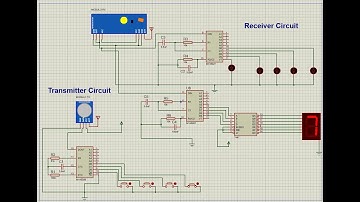 Passowrd Transmitter using HT12E encoder and HT12D decoder.