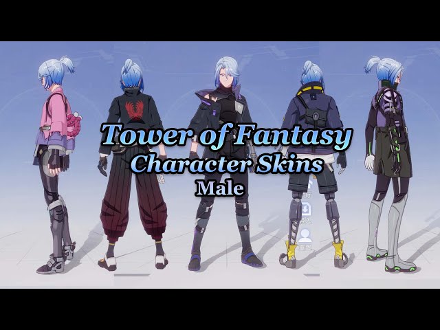 Tower Of Fantasy: Best Male Characters Designs