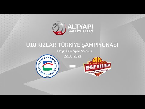 Emlak Konut - İzmir Ege Gelişim U18 Kızlar Türkiye Şampiyonası Yükselme Grubu