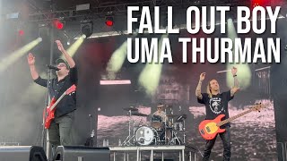 Fall Out Boy - Uma Thurman. Xfinity Live FanFest (Philadelphia, PA. August 26, 2023)