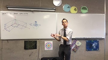 Volumes by Similar Cross Section (3 of 4: Finding the volume of a double quarter pipe)