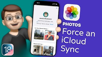 Hoe u uw fotobibliotheek snel synchroniseert met iCloud in iOS 18