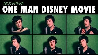 'One Man Disney Movie' Nick Pitera  Disney Medley