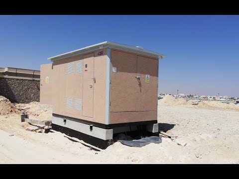 Compact secondary substation (CSS) كشك المحولات