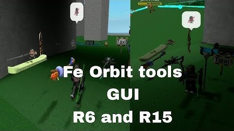 Roblox Fe Script Showcase | Orbit tools GUI | Fluxus and Hydrogen and Delta and Arceus x