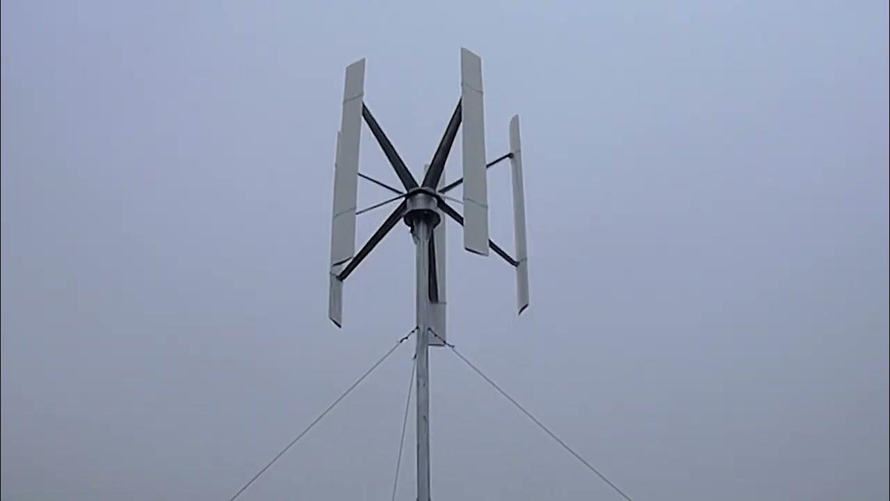 Ветрогенератор "Alterra-Helix" 5 КВТ. Вертикальная Ветровая установка старинная.