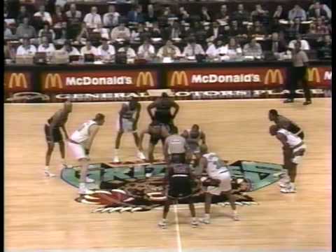 MICHAEL JORDAN: 29 pts (19 pts in last 6 minutes) vs Vancouver Grizzlies (1995.11.30) HD