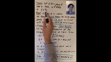 Classifying Groups order p^2 and Groups of Order 6 (Algebra 1: Lecture 11 Video 3)