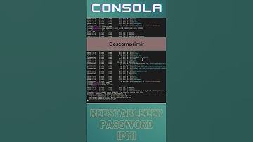 Resetear password IPMI