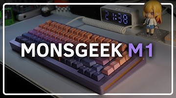 [Monsgeek M1 + Akko Pom Pink] My friend told me to buy a custom keyboard for her, so I got her this