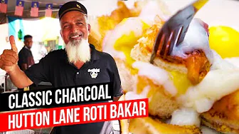 Roti Bakar Hutton Lane - Awesome Breakfast Spot | Things to eat in Penang (Halal)
