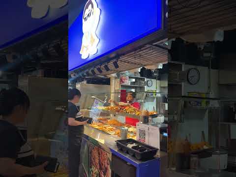 Breakfast at a Hawker Center in Singapore