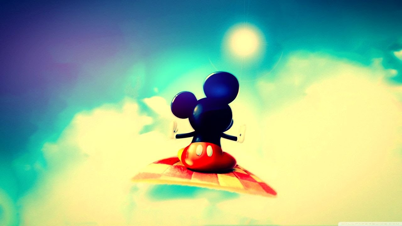 Mickey Mouse On Magic Carpet- Jigsaw Puzzle - Classic Shape Puzzle ...