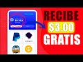 Aplicación TE REGALA $3.00 DOLARES 🔥en 60 SEGUNDOS! 🔥 GANAR DINERO en Paypal Rápido