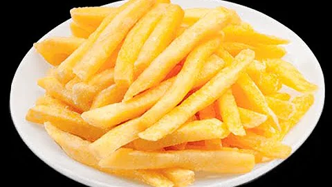 Pode congelar batatas fritas?