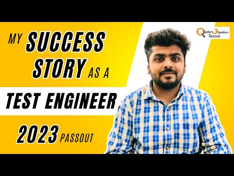 Success Story of MCA graduated as Test Engineer | QSpiders Deccan.