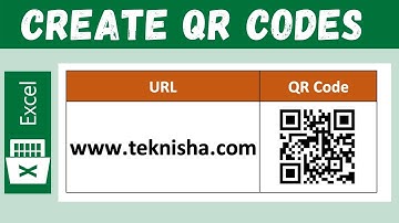 How to Create QR Codes in Excel without VBA (Free & Simple)