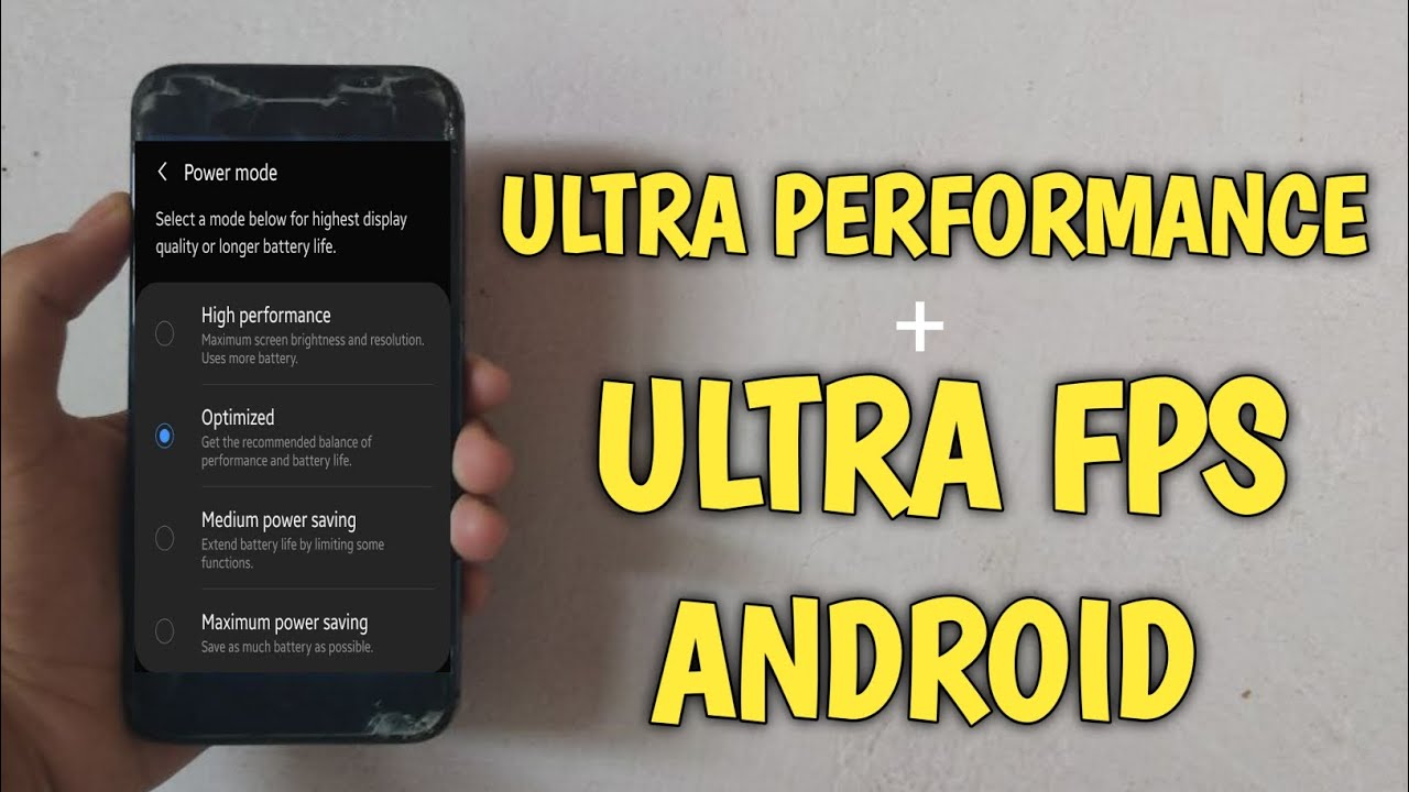 How To Enable Ultra Performance + Ultra FPS | Fix Lag - No Root - YouTube