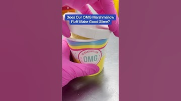 I still have marshmallow fluff in my hair from this #xomarshmallow #marshmallows #slime #shorts