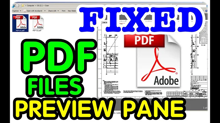 [FIXED] How to show PDF file on PREVIEW PANE #PreviewPane