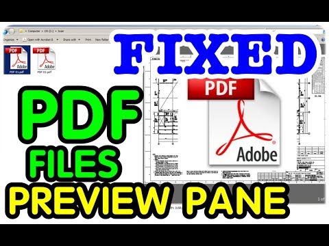 [FIXED] How to show PDF file on PREVIEW PANE #PreviewPane