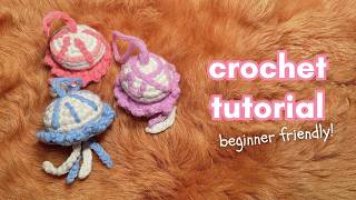 Crochet Jellyfish Keychain Tutorial *beginner friendly*