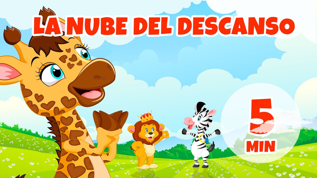 La nube del descanso - 5 min Giramille | Rimas infantiles y canciones ...