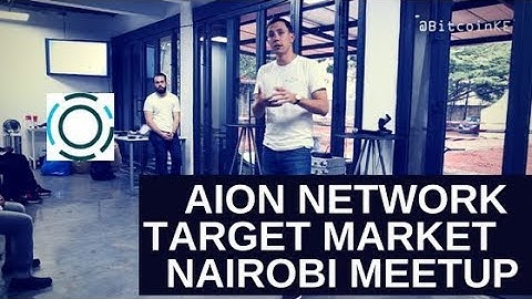 Matt Spoke - AION NETWORK - Target Groups that can Leverage the AION Network