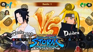Sasuke vs Deidara - Sky Explosions vs Sharingan | Storm Connections (Android Gameplay) screenshot 3