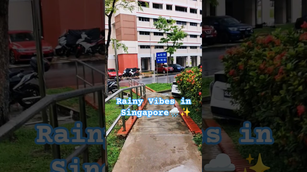 Rainy Vibes in Singapore 🌧️✨