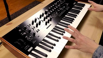 Korg Prologue Overview/Tutorial Part 6: Performance features – Arpeggiator, Splits, Layers