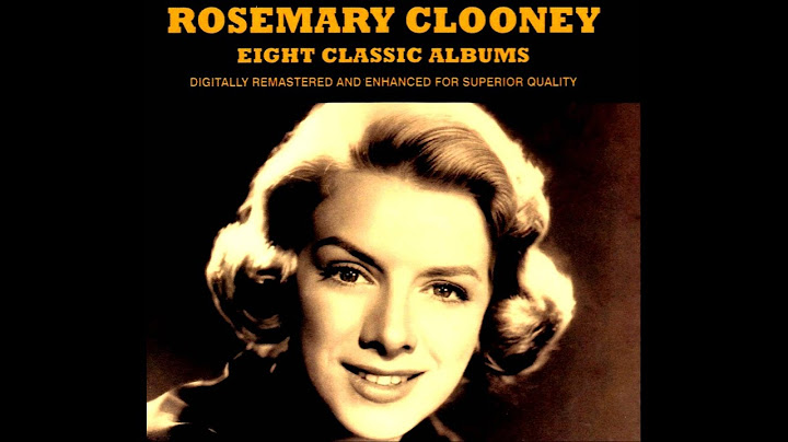 Rosemary Clooney & Bing Crosby - It happened in Monterey
